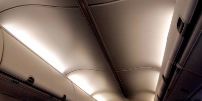passenger cabin of an airplane