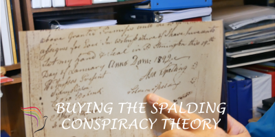 Mark Hofmann added the names of Sidney Rigdon & Solomon Spalding to create evidence of a tie between the men. Steve Mayfield tells how to prove it is a forgery.