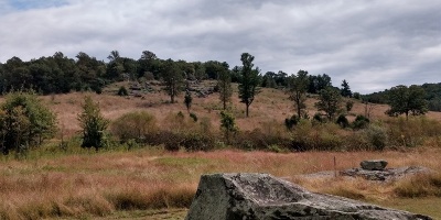 Little Round Top in Gettysburg National Military Park