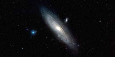ground-based image of the Andromeda Galaxy, also known as Messier 31 or M 31.